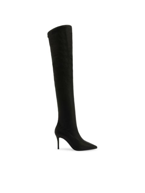 Makanzie leather thigh-high boots