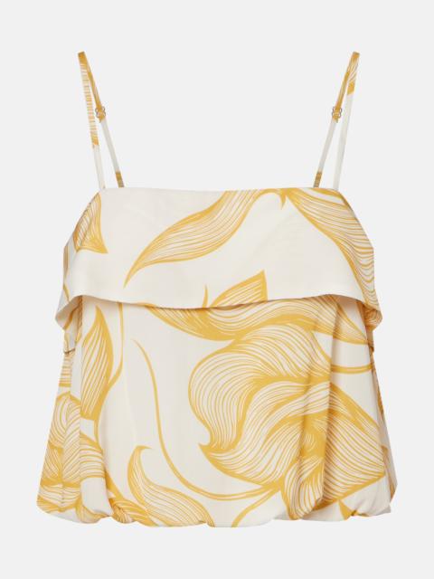 ADRIANA DEGREAS Printed top