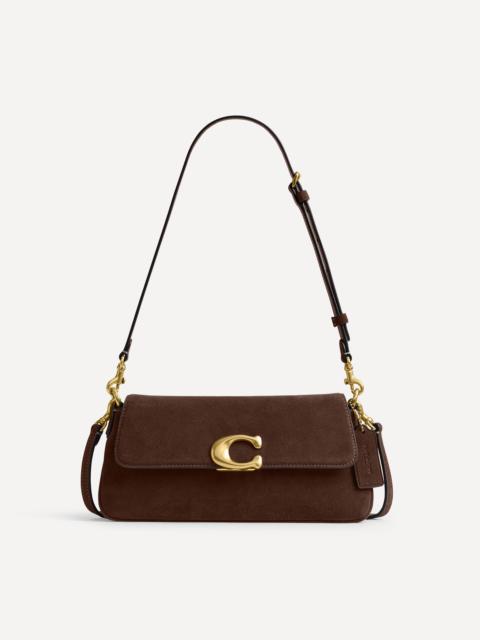 COACH Jet Suede Shoulder Bag