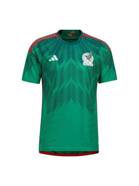 adidas adidas Mexico 22 Home Authentic Jersey 'Vivid Green' HD6898