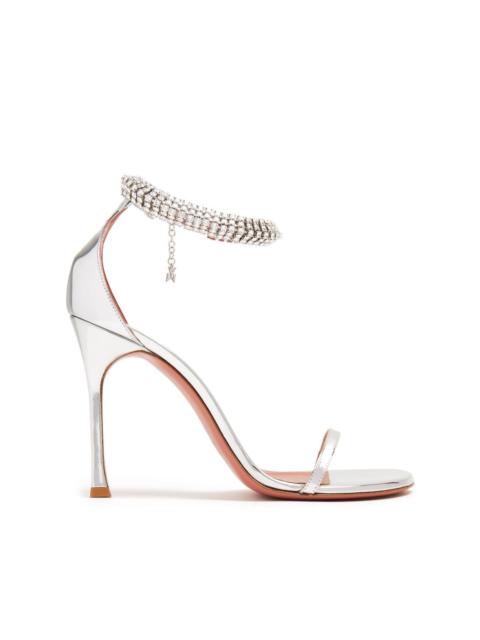 Iman 105mm leather sandals