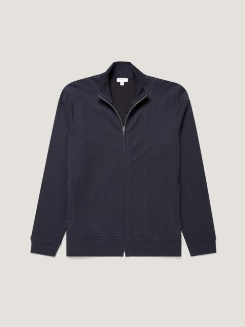 Sunspel Supima Loopback Zip Sweatshirt