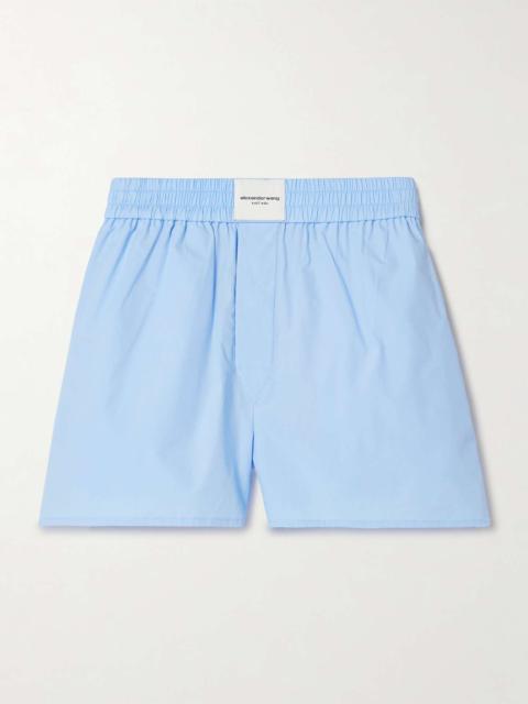 Alexander Wang Cotton-poplin shorts