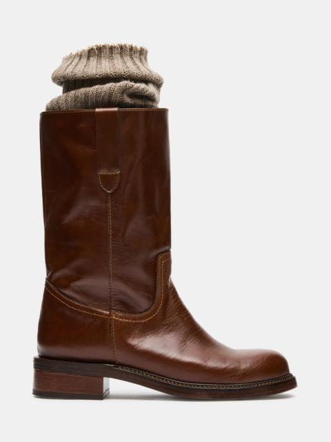 STEVE MADDEN RAMIRA COGNAC LEATHER