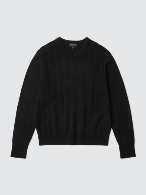 rag & bone Durham Herringbone Cashmere Crew
Relaxed Fit