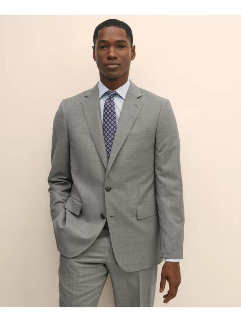 Brooks Brothers Classic Fit Wool Mini Houndstooth 1818 Suit