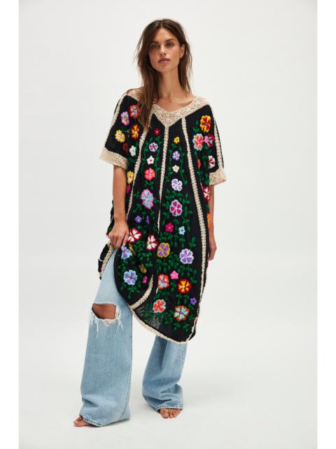 FREE PEOPLE Bella Flor Embroidered Kaftan