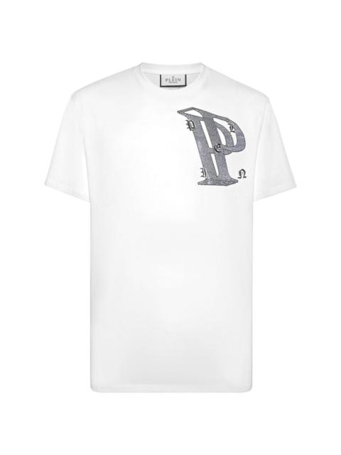 PHILIPP PLEIN rhinestone-embellished cotton T-shirt