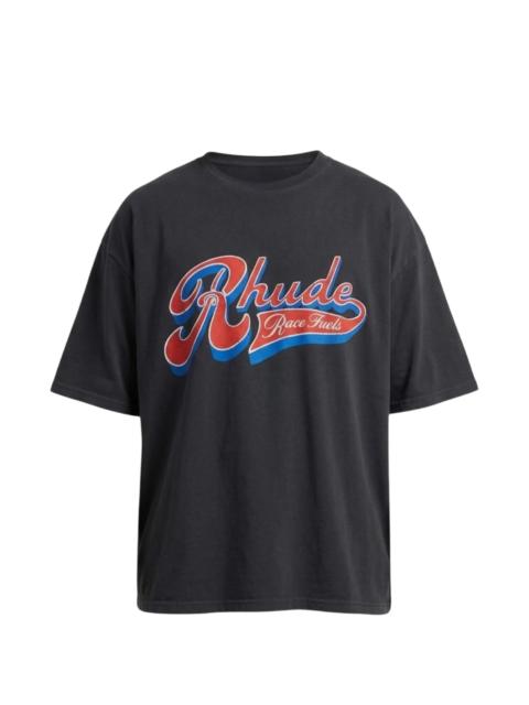 Rhude Rhude Rhude Pit Stop Tee Vintage Black/Red/Blue