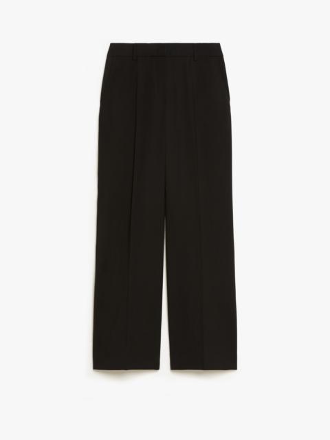 WEEKEND Max Mara VISIVO Woollen cloth palazzo trousers