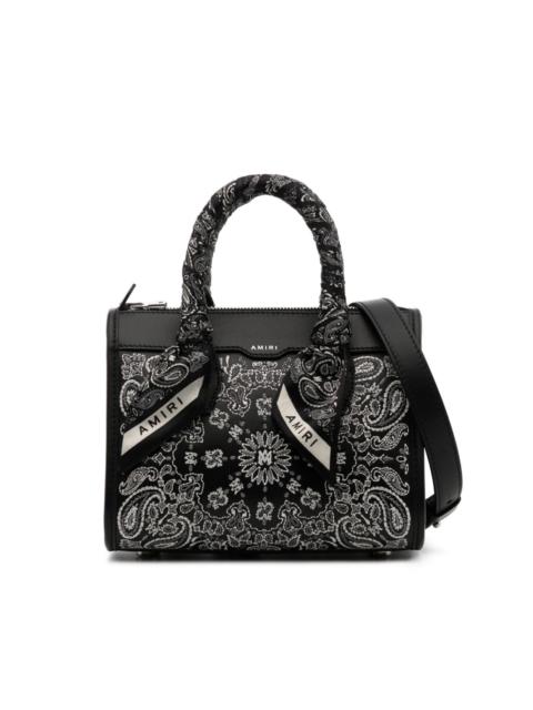 AMIRI Bandana Micro Triangle crossbody bag