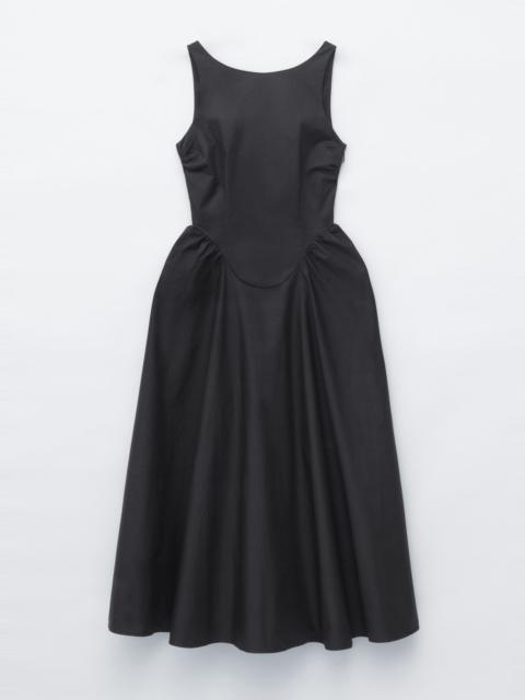 & Other Stories Tie-Back Midi Dress