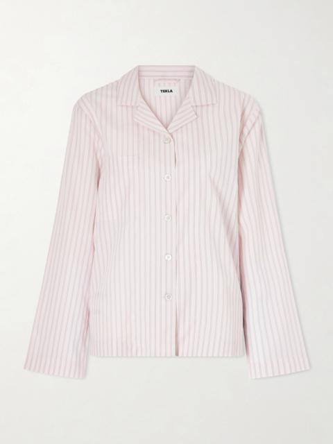 TEKLA Striped Organic Cotton Shirt