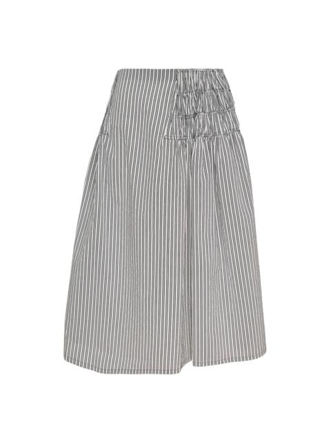 Dries Van Noten Midi Skirt With Smooth Front