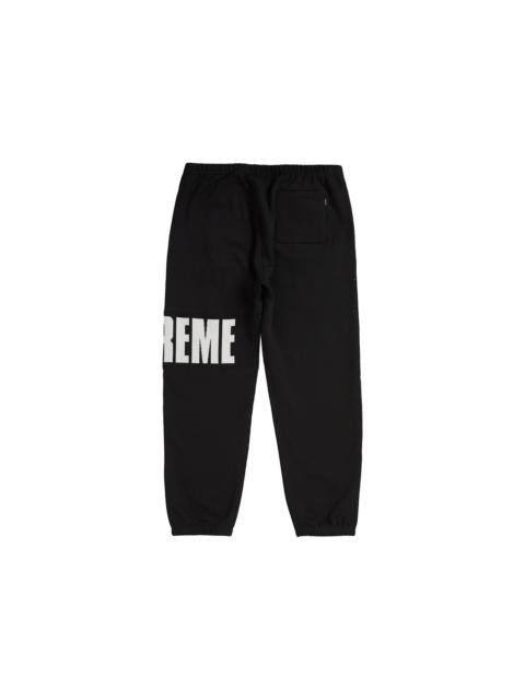 Supreme Supreme Rib Sweatpant Black