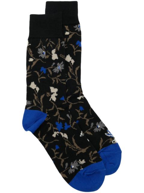 sacai Floral Socks