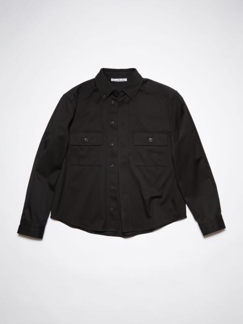 Acne Studios Long sleeve shirt - Black