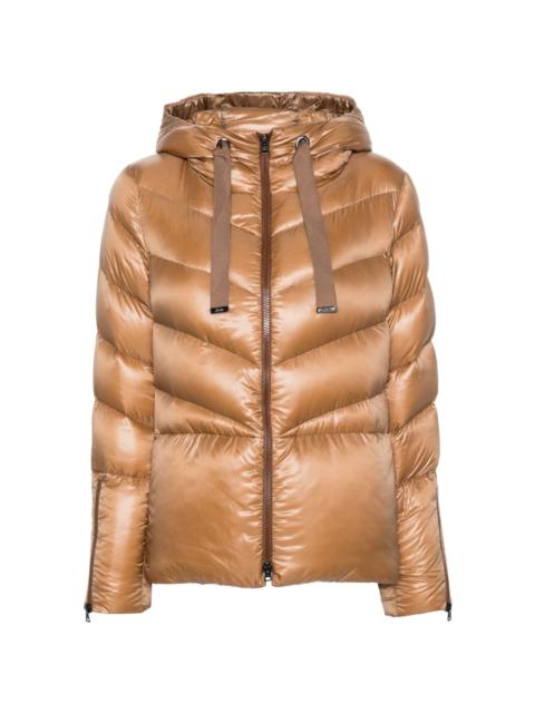 ダウンジャケット・コート KHRISJOY Women Outer KWF24R0601 NY0002CHA001 Beige Khrisjoy Khris shiny puffer jacket | REVERSIBLE