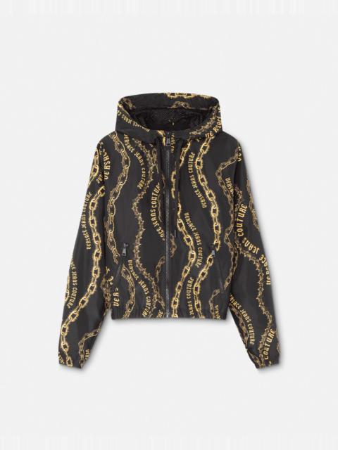 VERSACE JEANS COUTURE Chain Couture Windbreaker Jacket