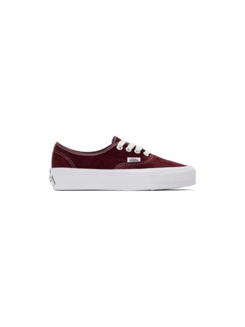 Burgundy Authentic Reissue 44 LX Sneakers