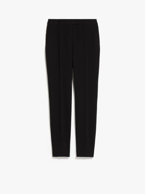Straight-fit technical cady trousers