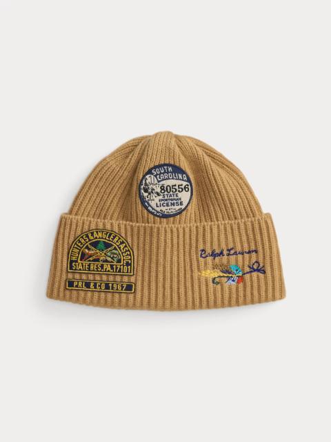 Polo Ralph Lauren Logo-Patch Wool-Blend Watch Cap