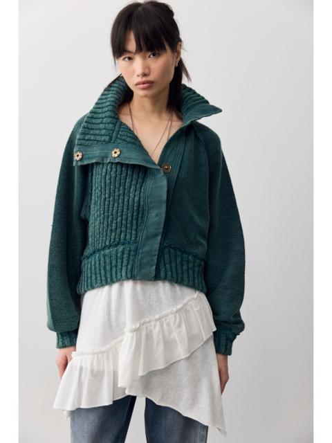 FREE PEOPLE We The Free Annie Cozy Funnel-Neck Cardi