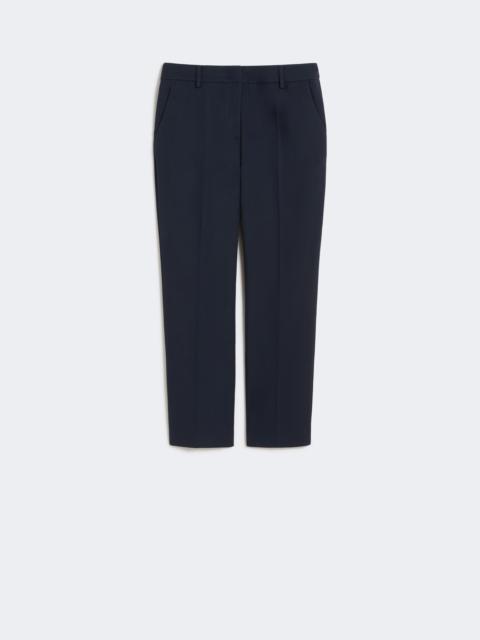 WEEKEND Max Mara Stretch cotton trousers - NAVY