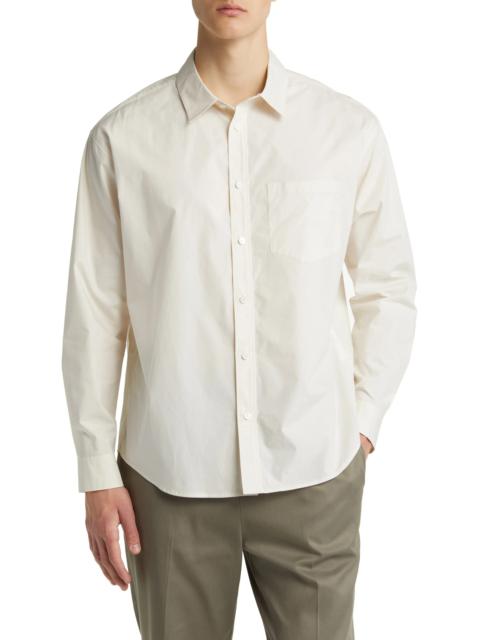 Organic Cotton Button-Up Shirt