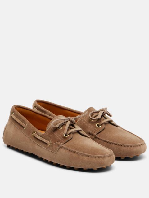 Tod's Suede boat shoes