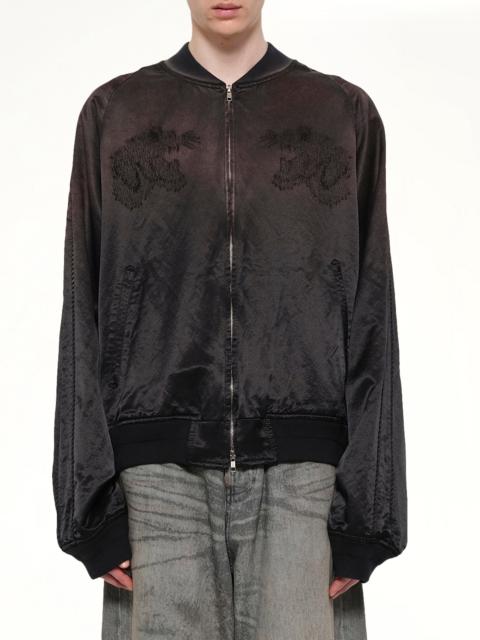 doublet Threadless Air Embroidery Souvenir Jacket in Black
