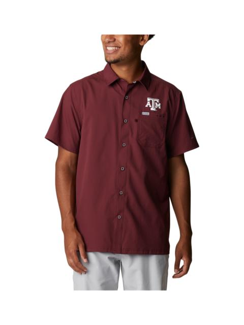Columbia Men's Collegiate PFG Slack Tide Camp Shirt - Texas A&M