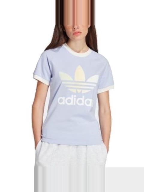 adidas (WMNS) adidas Originals Gradient Cali T-Shirt 'Purple White' IT9822