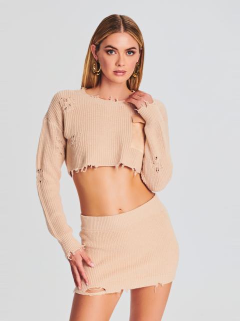 RETROFÊTE CROPPED DEVIN SWEATER