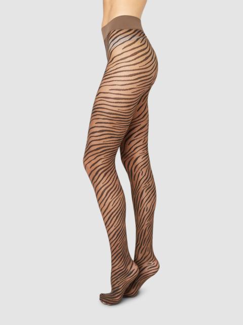 BY FAR Zadie Semi-Sheer Tights