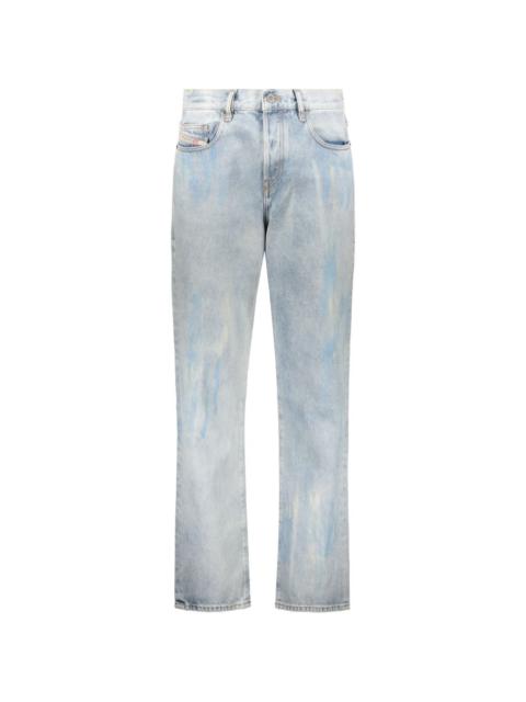 Diesel five-pocket straight-leg jeans