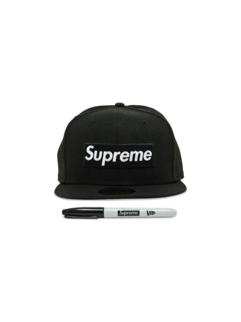Supreme Sharpie Box Logo New Era 'Black'