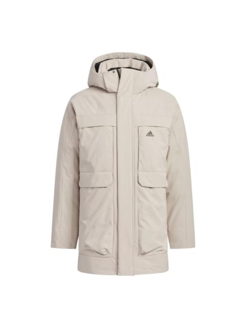 adidas Down Parka 'Beige' IV7554