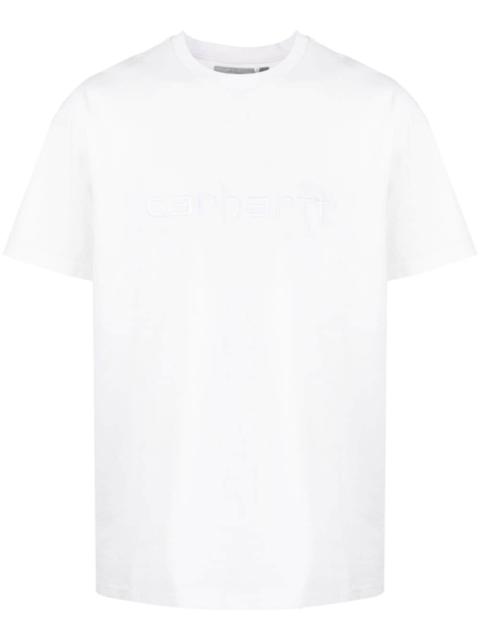Carhartt embroidered-logo cotton T-shirt