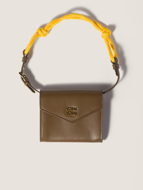 Miu Miu Leather shoulder wallet