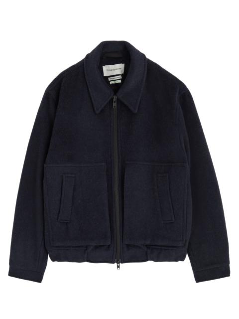 Oliver Spencer Oliver Spencer Arlington Wool-blend Bomber Jacket