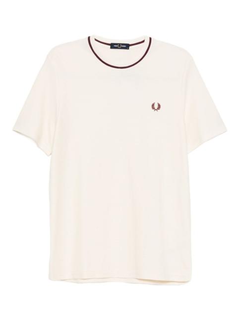 Fred Perry logo-embroidered T-shirt