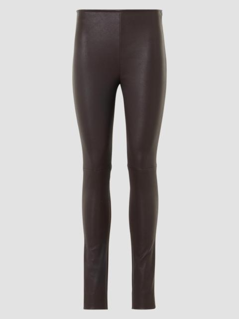 AKRIS Women's Fancy Mix Media Legging Pants - Espresso