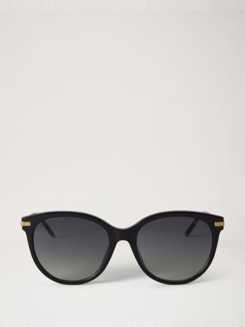 Mulberry Megan Sunglasses Black Bio Acetate