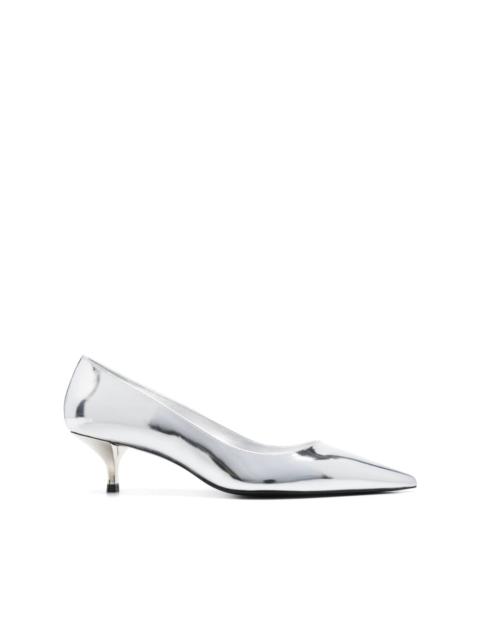 Stuart Weitzman 50mm leather pumps