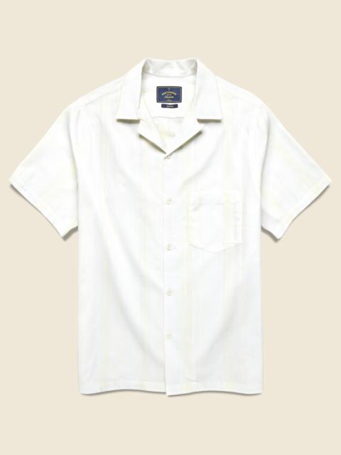 Portuguese Flannel Mira Camp Shirt - White
