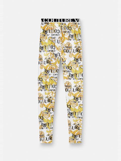 VERSACE JEANS COUTURE Logo Couture Leggings