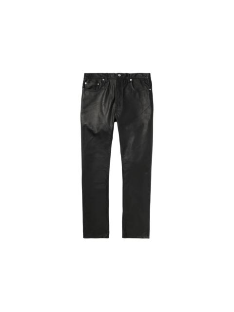 GALLERY DEPT. Gallery Dept. 5001 Leather Trousers Black
