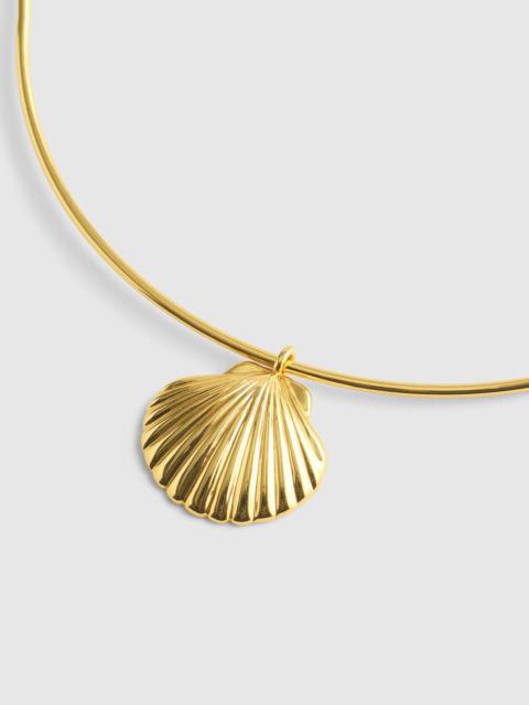 Madewell Shell Wire Choker Necklace