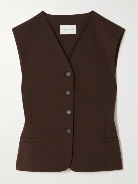 Loulou de Saison Teora Strech-wool Vest